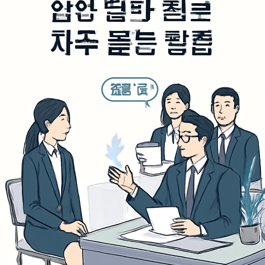 업소알바 면접 팁과 자주 묻는 질문 이미지