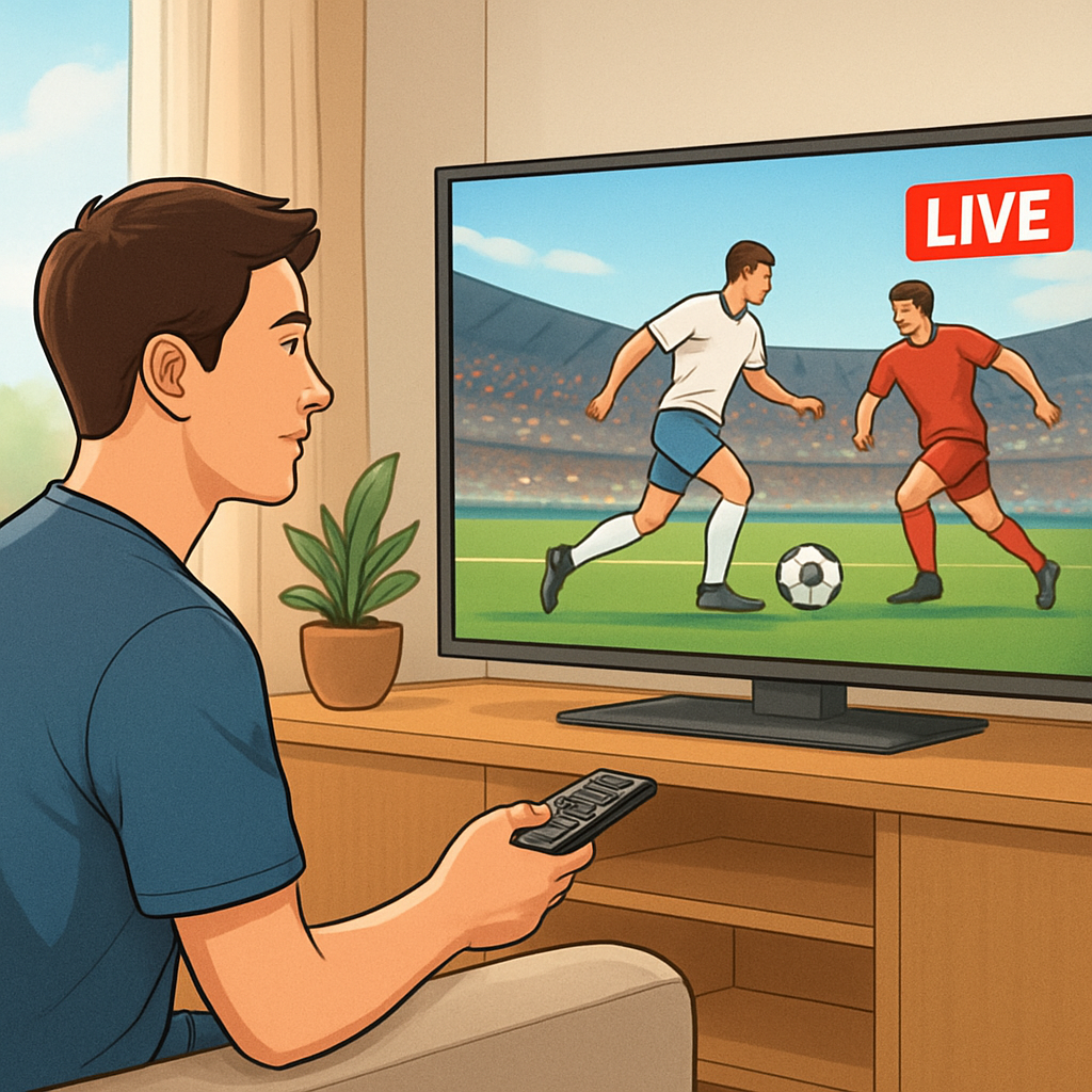 합법적인 온라인 스포츠 중계 서비스 이미지