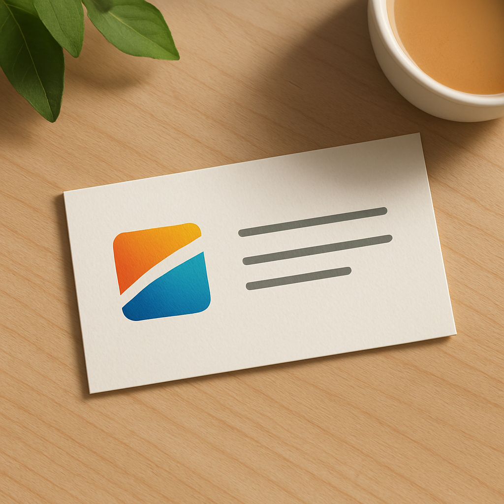 온라인 명함 무료 이미지