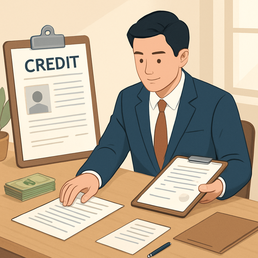 신용대출 자격 요건과 필요한 서류 이미지