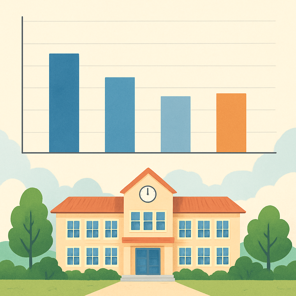 국제학교 학비 비교표 한국 내 학교별 이미지