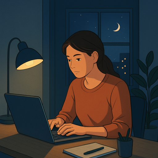 밤 시간대 일자리 이미지